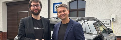 Tourstopp in Thalheim