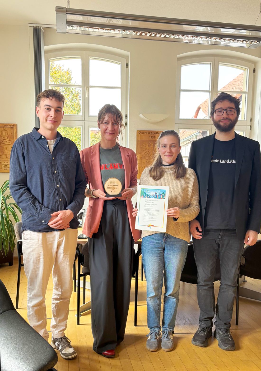 Tourstopp in Osterburg