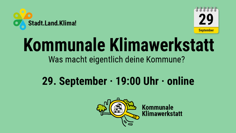 Klimawerkstatt 29.9.2026