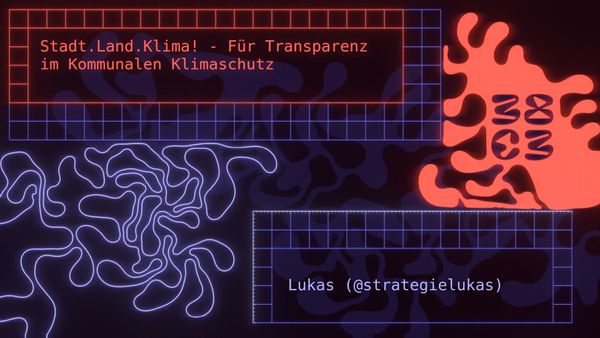 Vortrag auf dem 38C3 (38. Chaos Communication Congress)