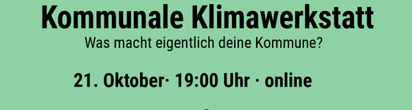 Klimawerkstatt 21.10.2026